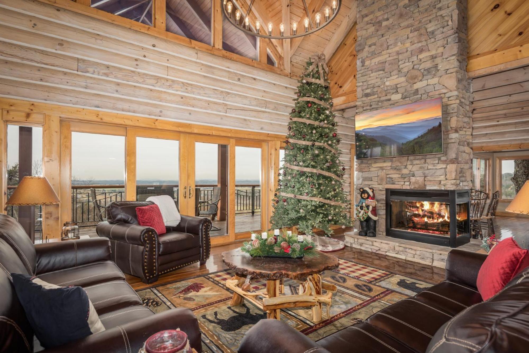 Tanglewood Mountain Lodge By Stony Brook Cabins 塞维尔维尔 外观 照片