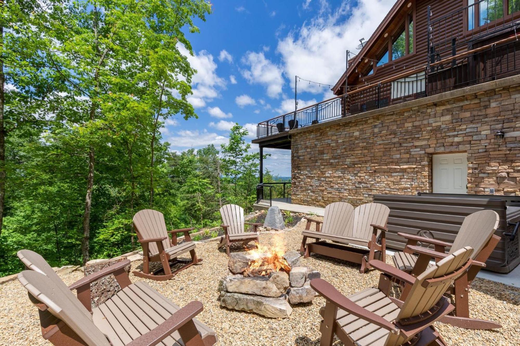 Tanglewood Mountain Lodge By Stony Brook Cabins 塞维尔维尔 外观 照片